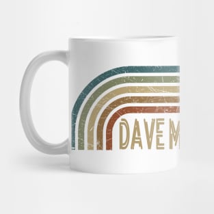 Dave Matthews Band Retro Stripes Mug